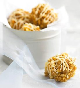 Peanut Apple Crunch Balls