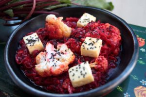 Beetroot and Paneer Curry | Exotic dishes from around the world 